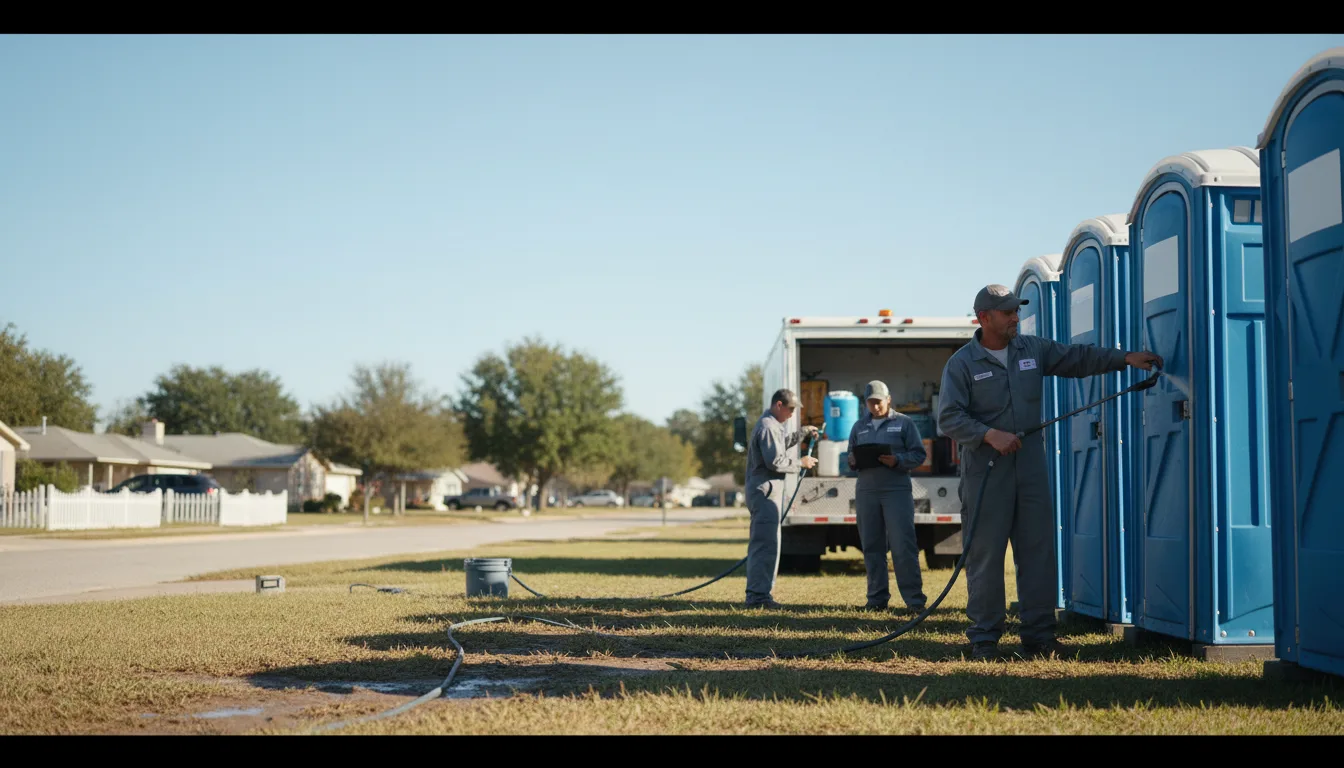 Long-Term Portable Toilet Rental in King, WI near me